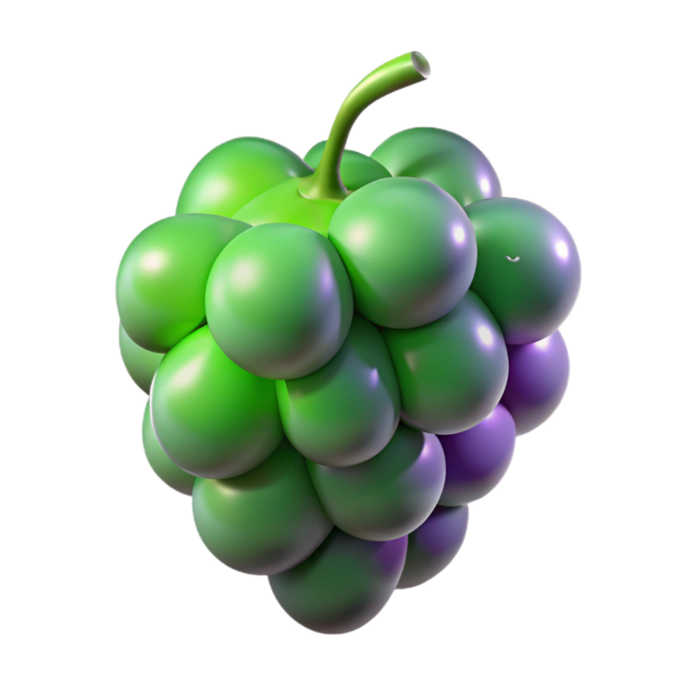 stunning modern Synthetic Grape Green Tint Transparent Background authentic png
