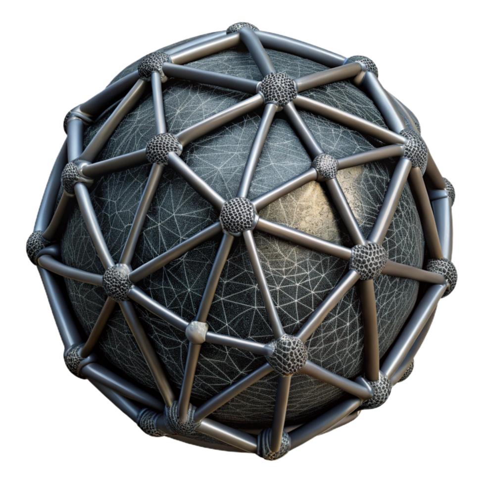 wonderful traditional Synthetic Web Isolated with Black Threads detailed png