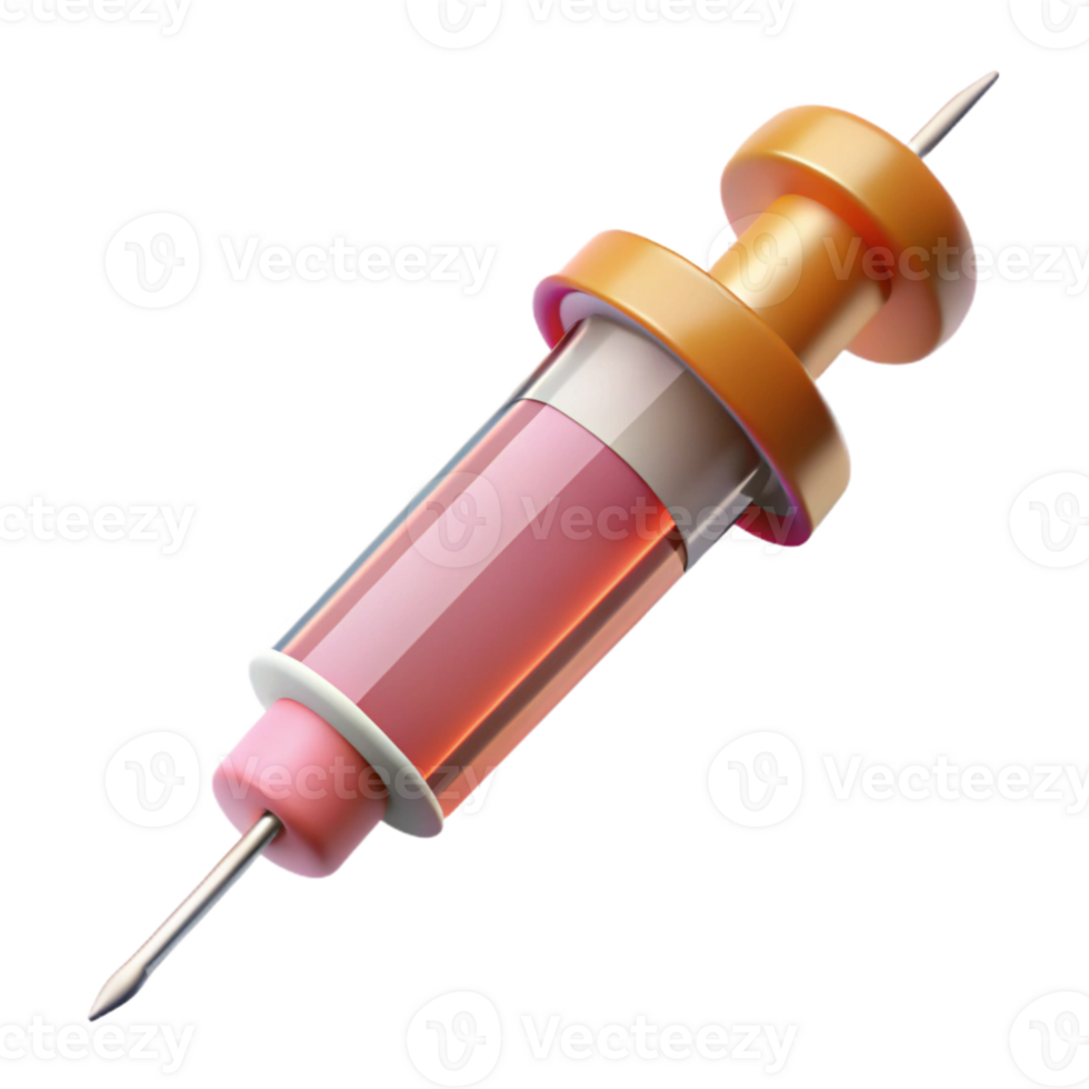 magnificent classic Syringe with Needle Transparent Background Isolated premium png