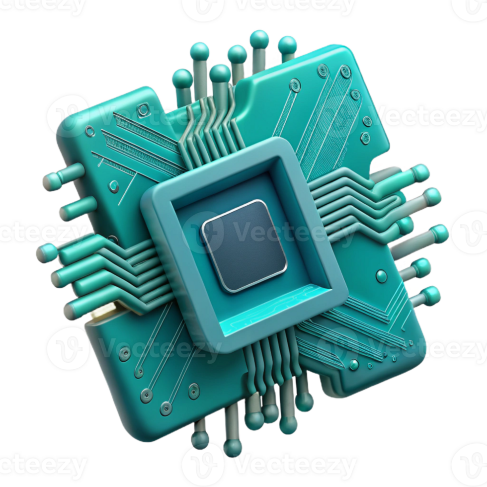 extraordinary rustic Teal Abstract Circuitry Cutout Element original png