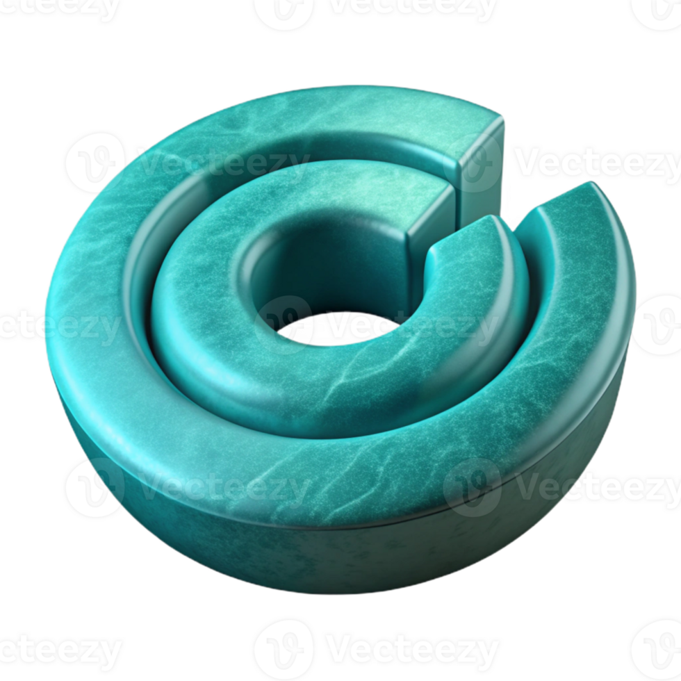 dramatic classic Teal Data Visualization Cutout Element professional png