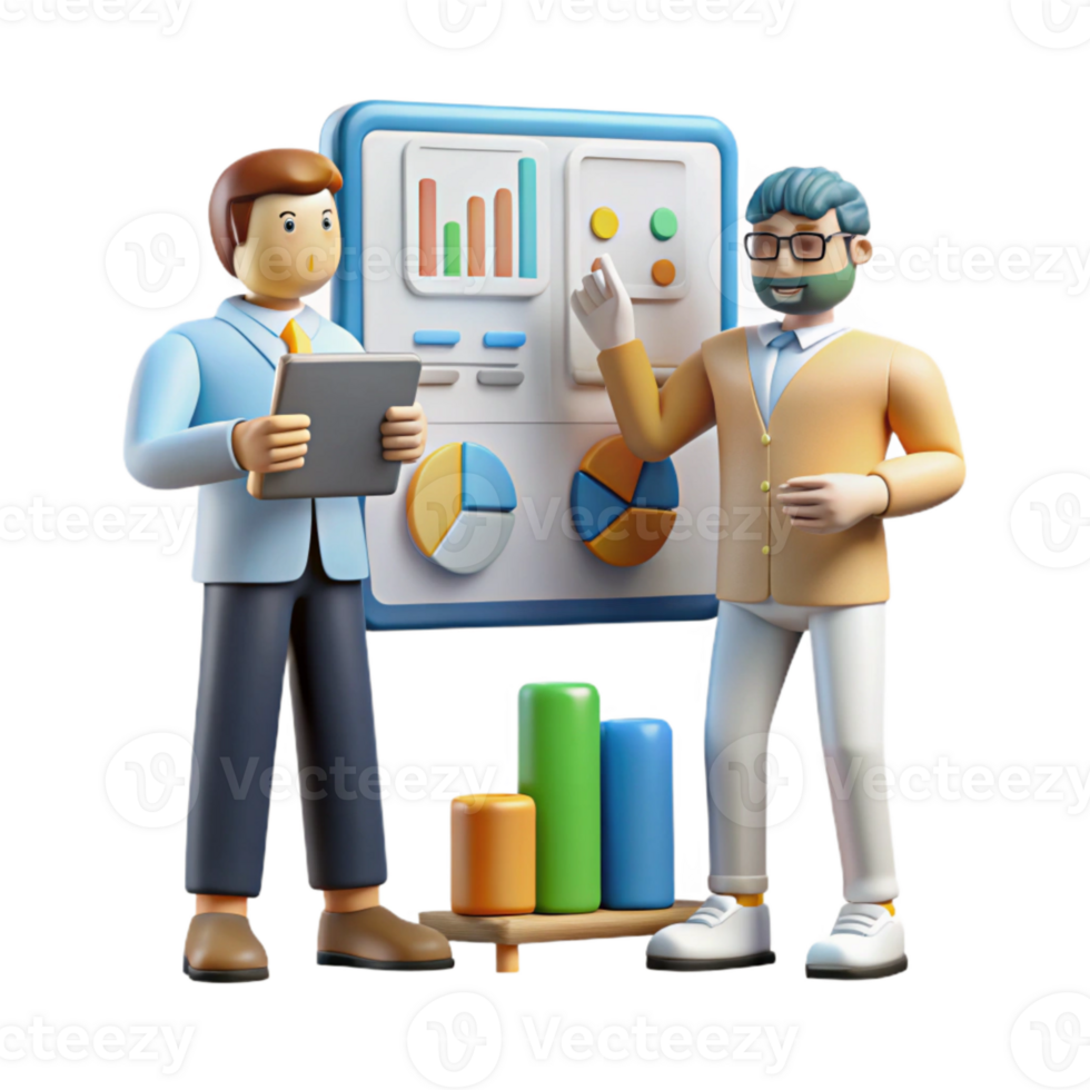 dramatic rustic Team Collaboration in Modern Lab Isolated premium png