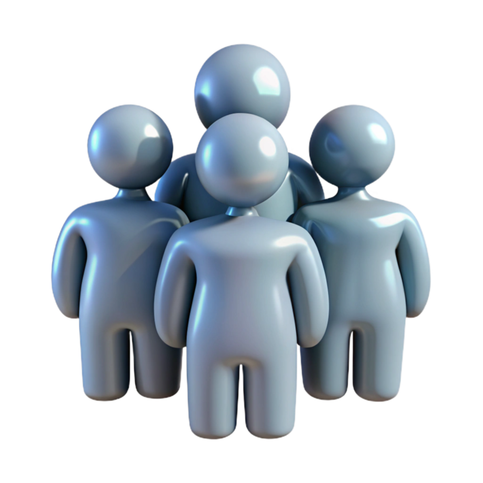 wonderful rustic Team of People Silhouette Transparent Background Collaboration authentic png