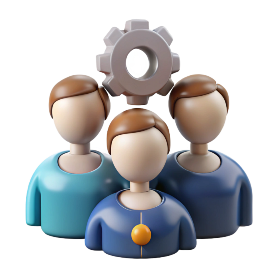 beautiful classic Team of People Silhouette Transparent Background Collaboration high resolution png