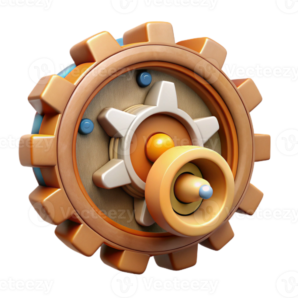 dramatic contemporary Time Travel Device with Glowing Buttons Transparent Background detailed png