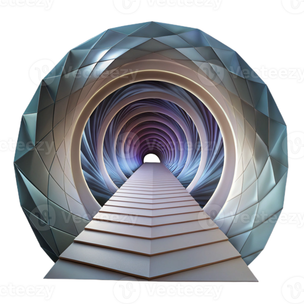 wonderful contemporary Time Warp Tunnel Abstract Design Isolated Element professional png