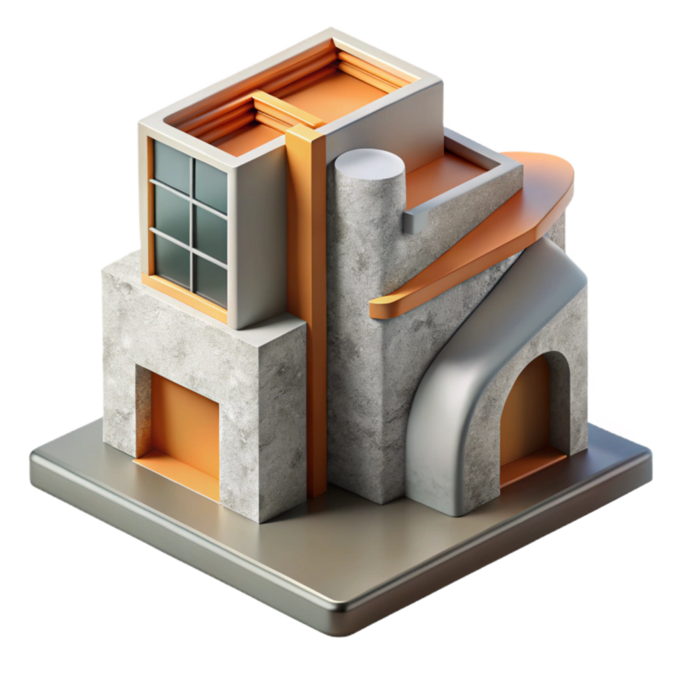 magnificent traditional Transforming Architecture Element Cutout Modern Design png