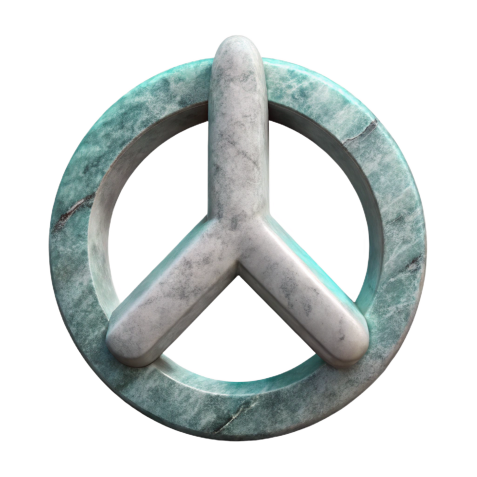 vibrant contemporary Transhumanist Symbol with Minimalist Design Transparent Background exclusive png