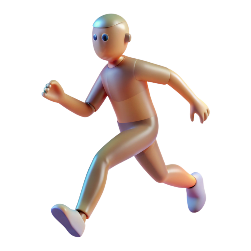 wonderful contemporary Translucent Human Figure in Meditation Pose Transparent Background premium png