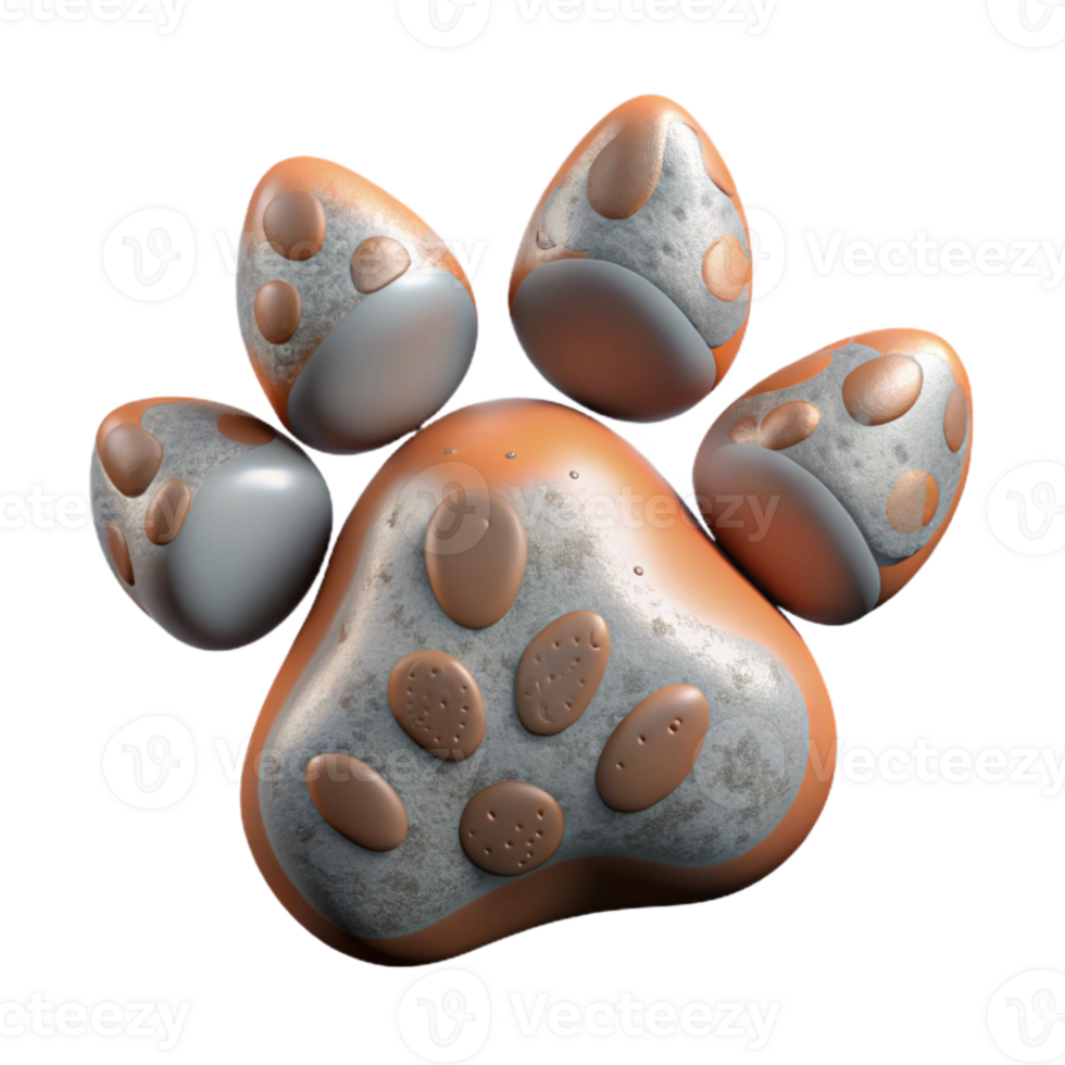 magnificent modern Urban Fox Tracks Isolated Footprint Detail high resolution png