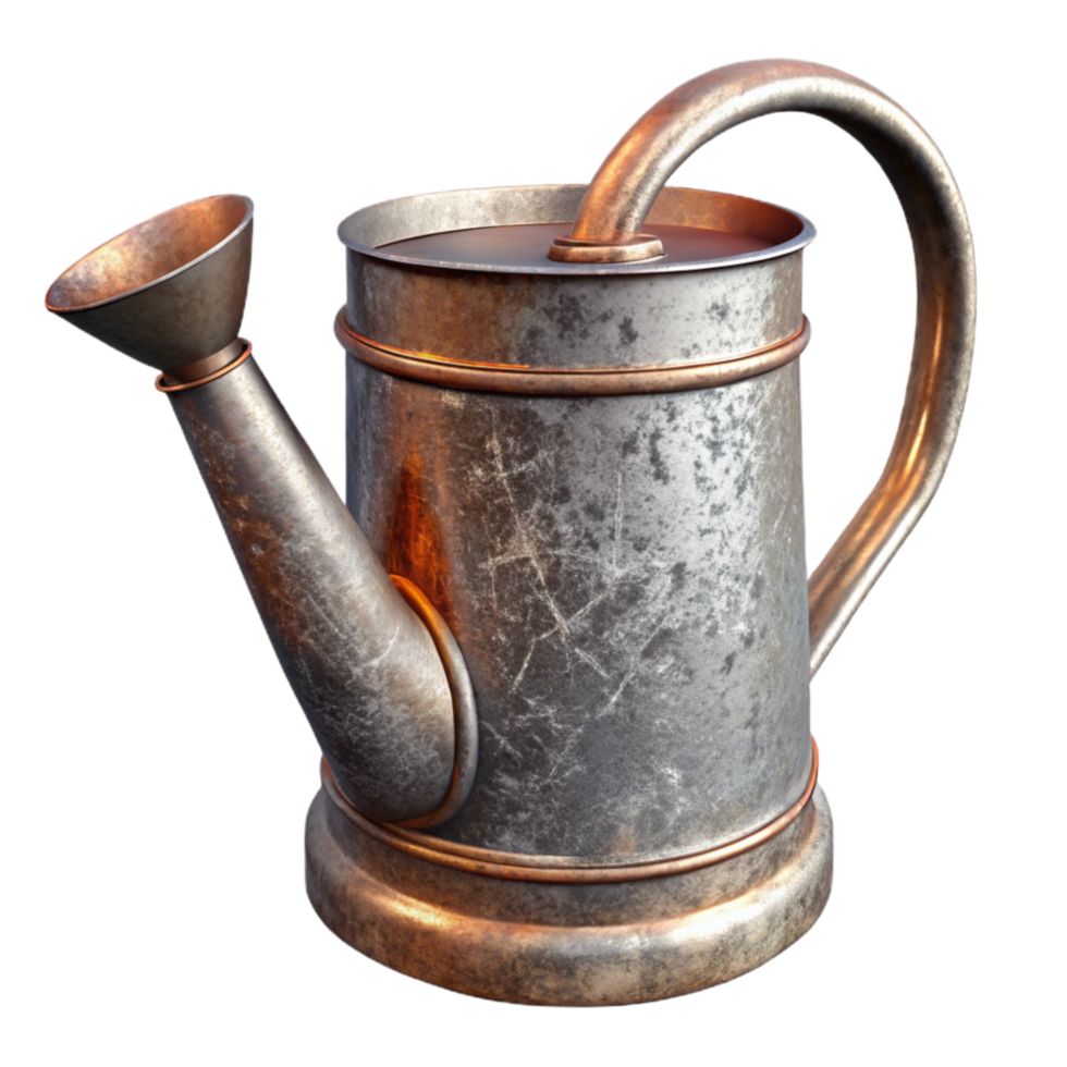 elegant rustic Watering Can Metal Rustic Style Transparent png