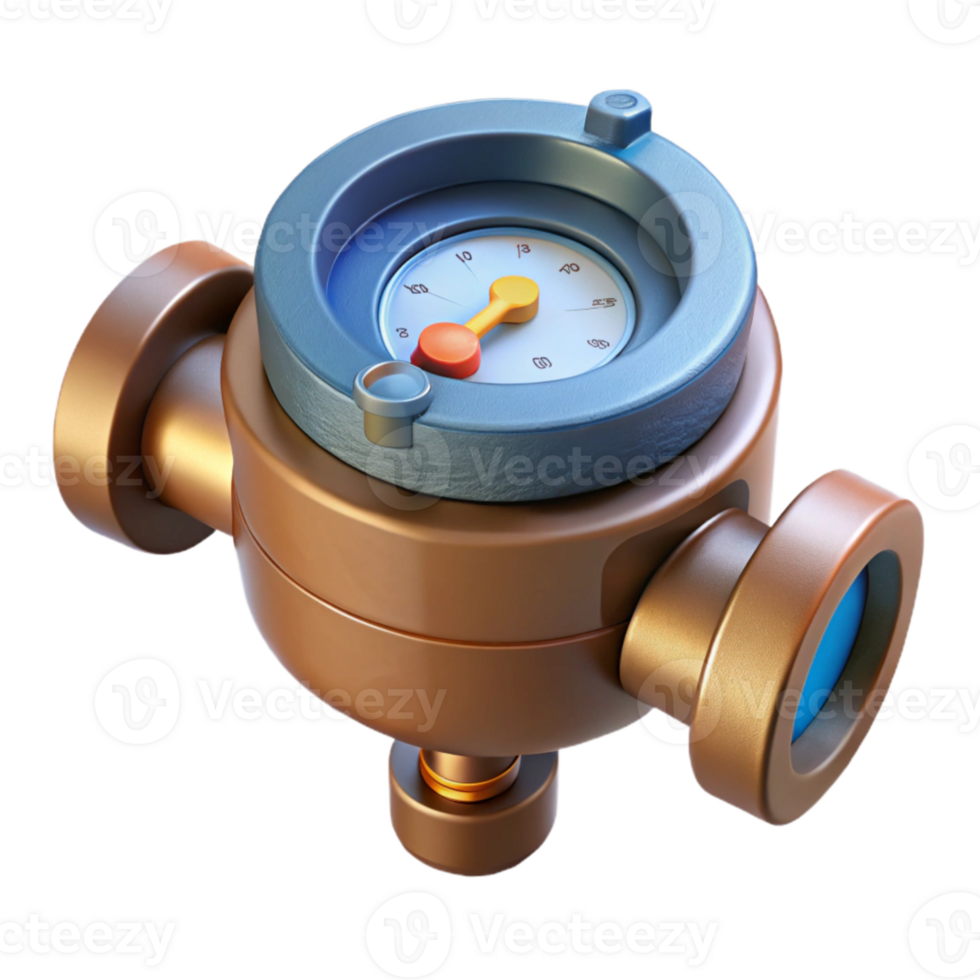 beautiful artistic Water Meter Reading Device Cutout genuine png