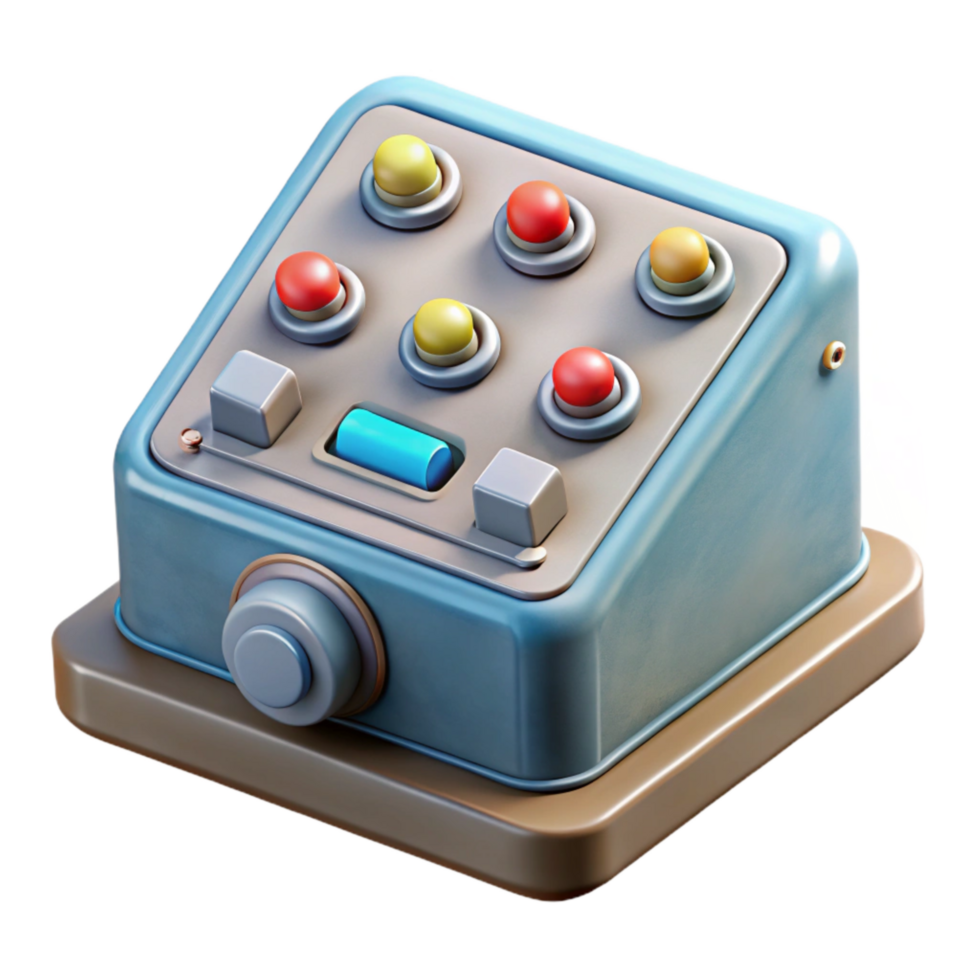 extraordinary artistic Water Treatment Plant Control Panel Isolated Element professional png