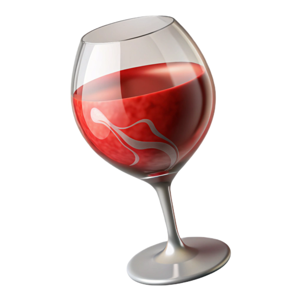 stunning creative Zero Gravity Wine Glass Red Wine Transparent Background authentic png