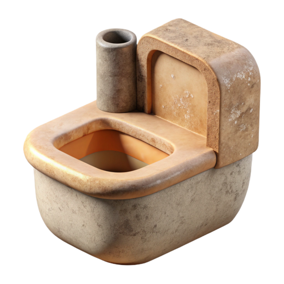 serene contemporary Zero Waste Bathroom Essentials Top View Transparent Background professional png