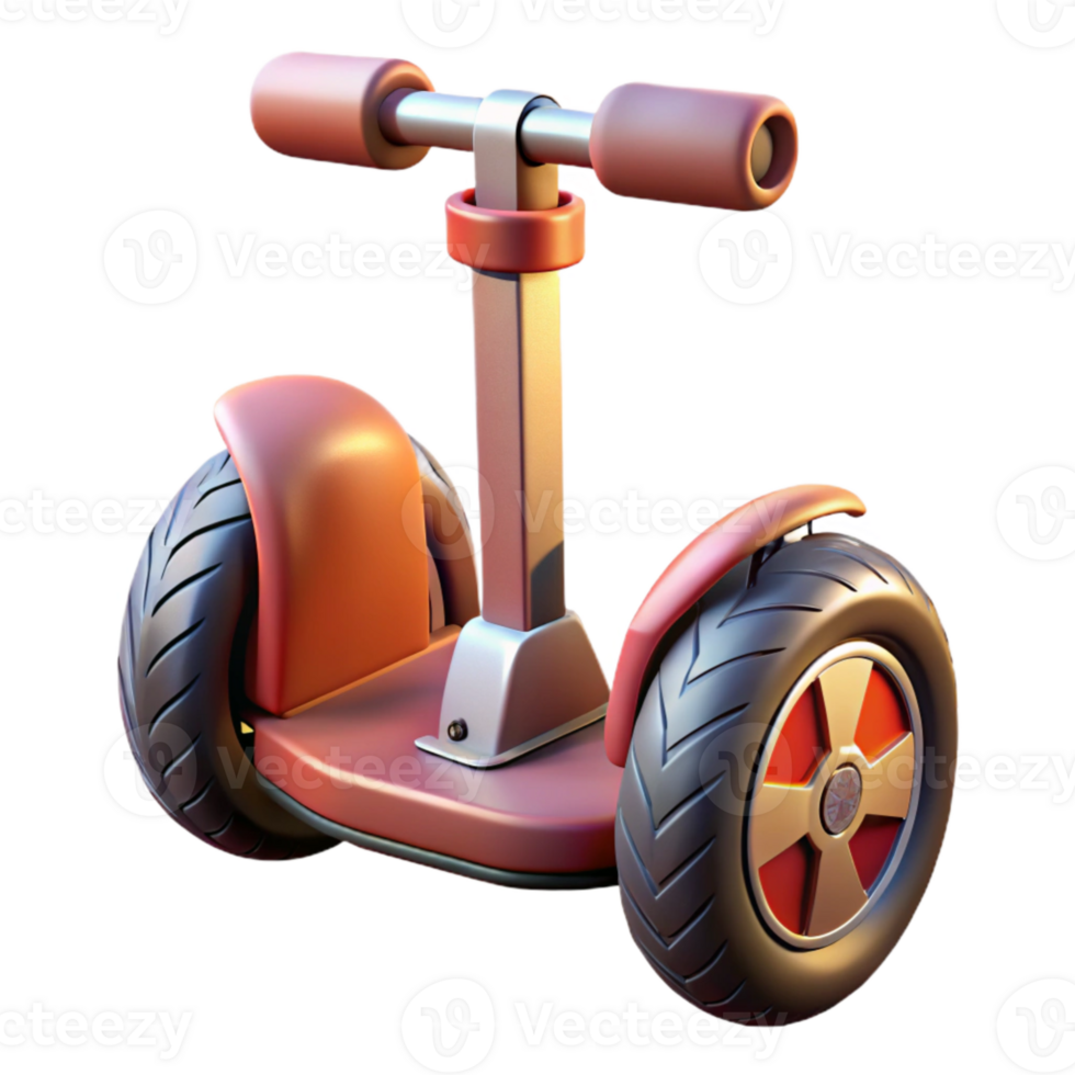 stunning vintage Segway Front View Isolated with Shadow original png