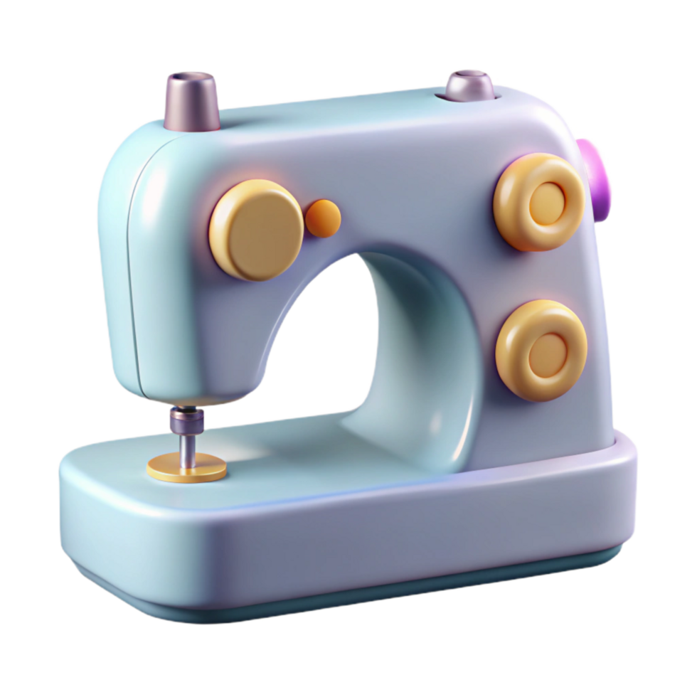 wonderful contemporary Sewing Machine Top View Transparent Background original png