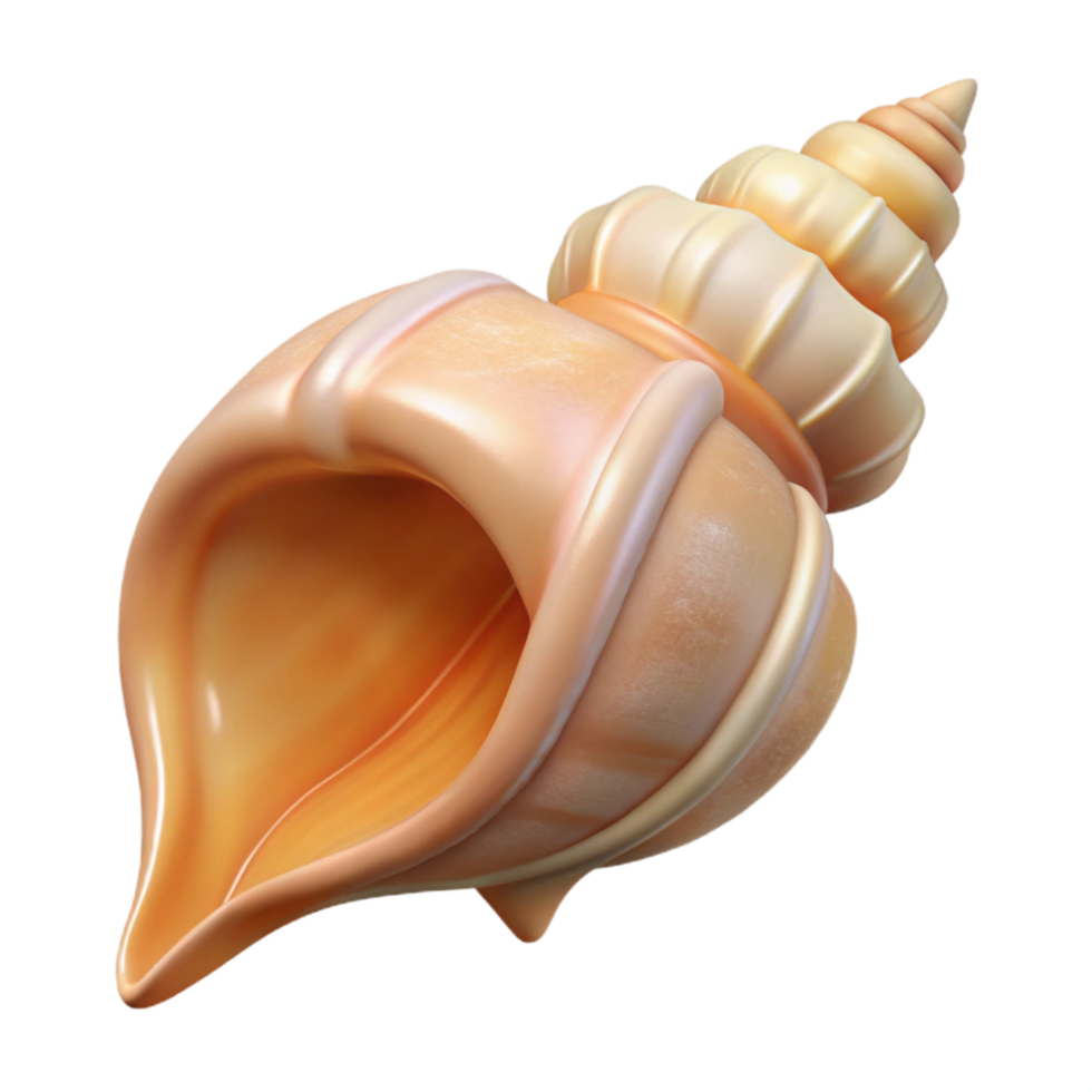 magnificent abstract Shankh Conch Shell Diwali Puja Ritual Transparent Background png