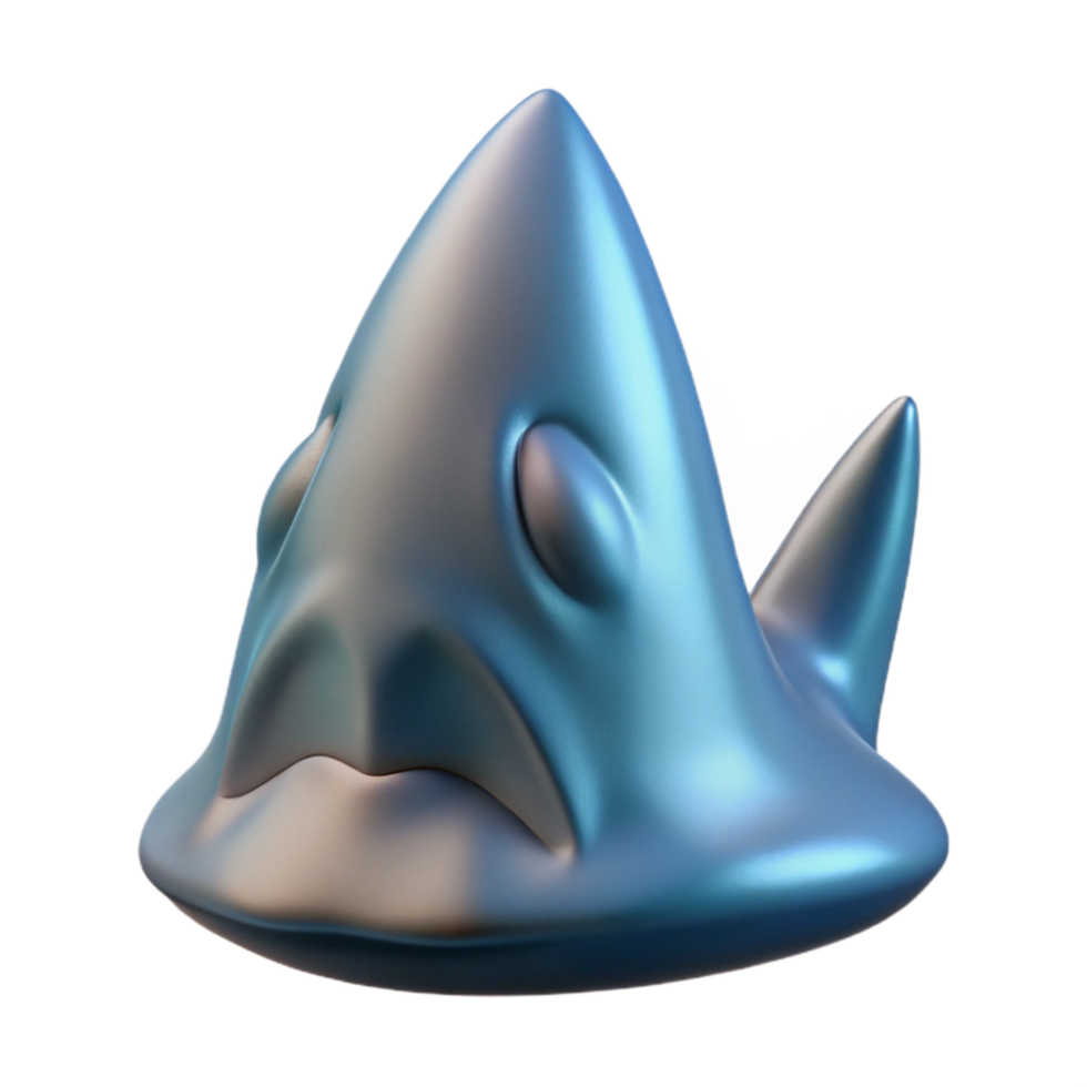 wonderful vintage Shark Fin Isolated original png