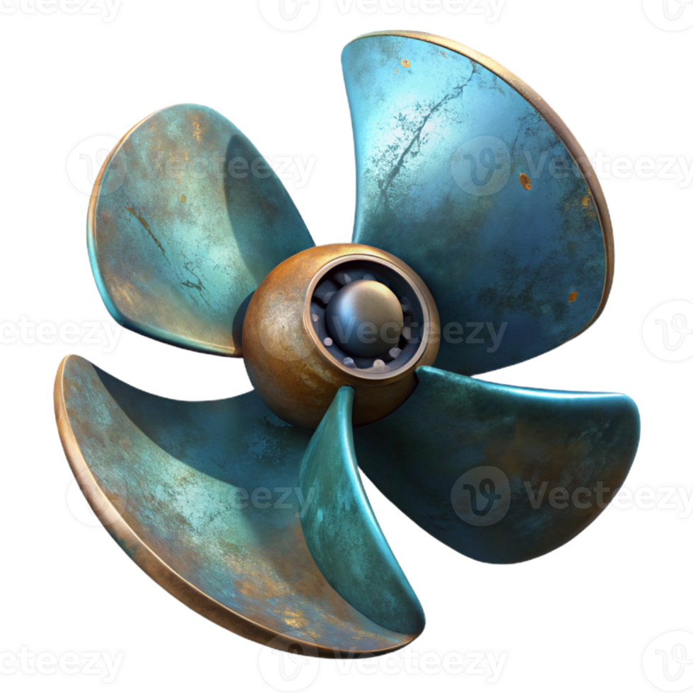 stunning classic Ship Propeller Underwater View Cutout png