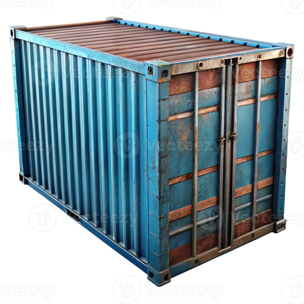 stunning artistic Shipping Container Front View Isolated genuine png