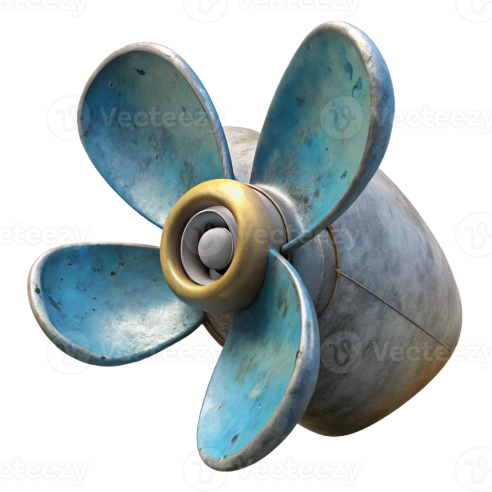 serene creative Ship Propeller Underwater View Cutout exclusive png