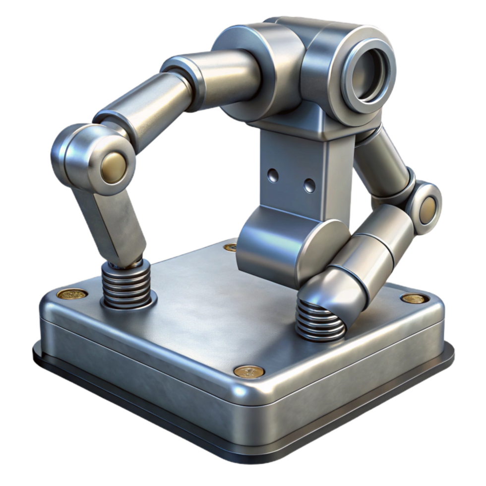 extraordinary contemporary Silver Robotic Platform with Sensors Cutout high resolution png
