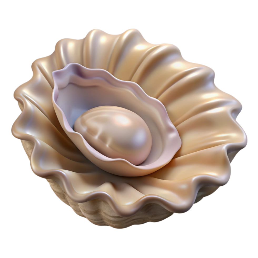 beautiful traditional Single Oyster Shell Cutout Transparent Background exclusive png