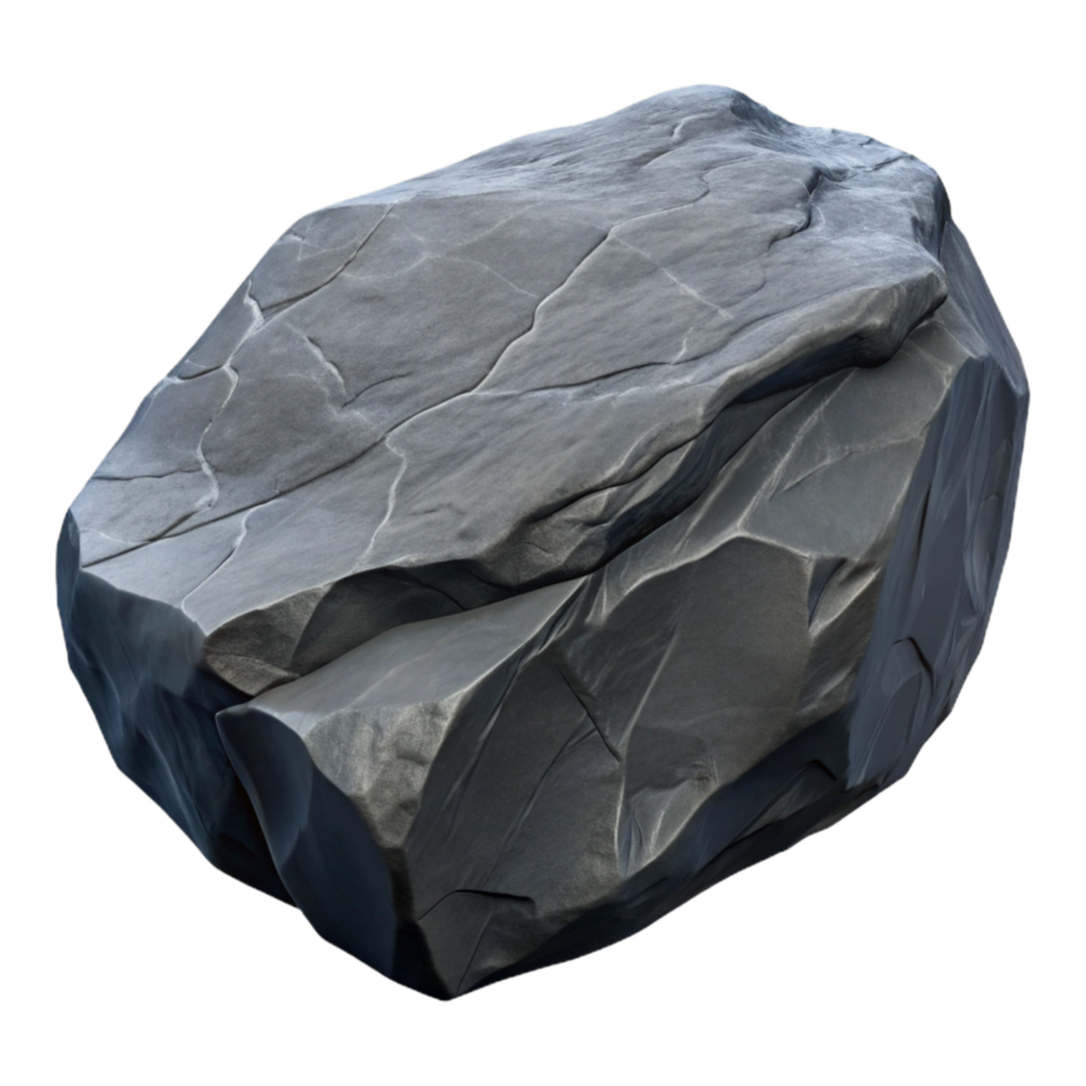 stunning contemporary Slate Rock Cleaved Texture Dark Gray Color Transparent detailed png