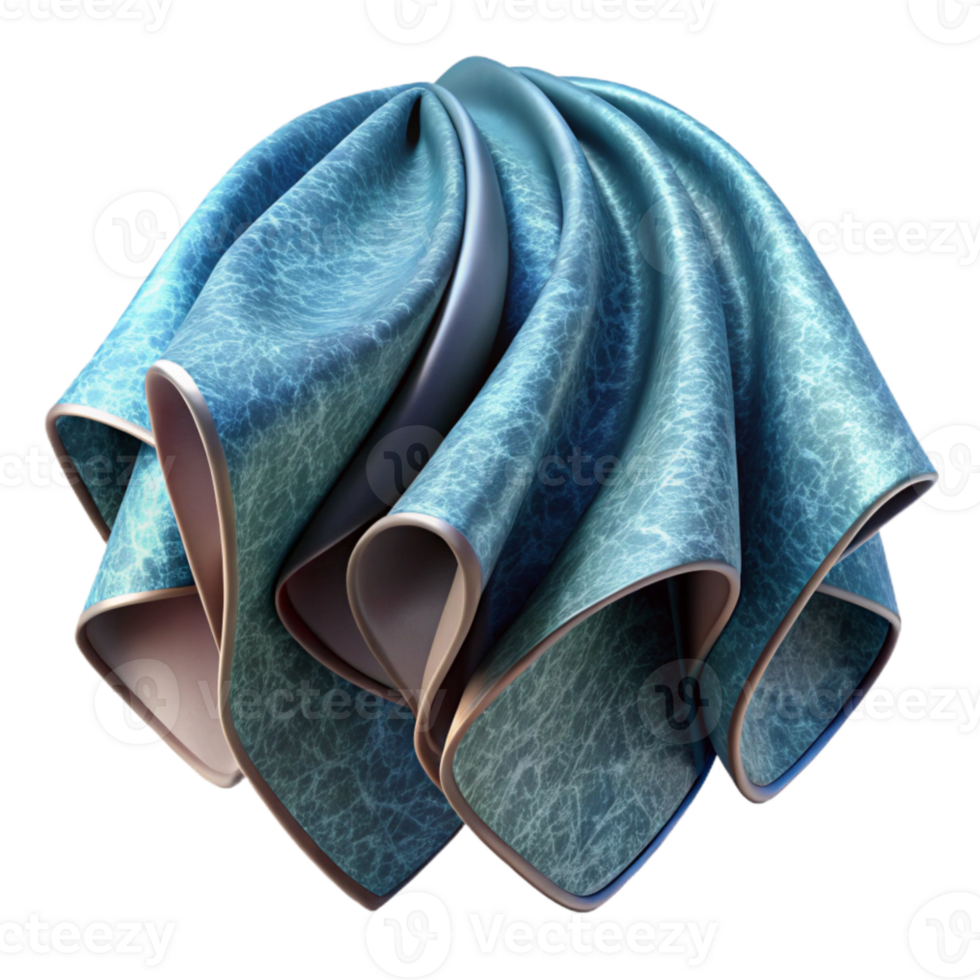 stunning abstract Smart Fabric Sample Self-cleaning Material Cutout genuine png