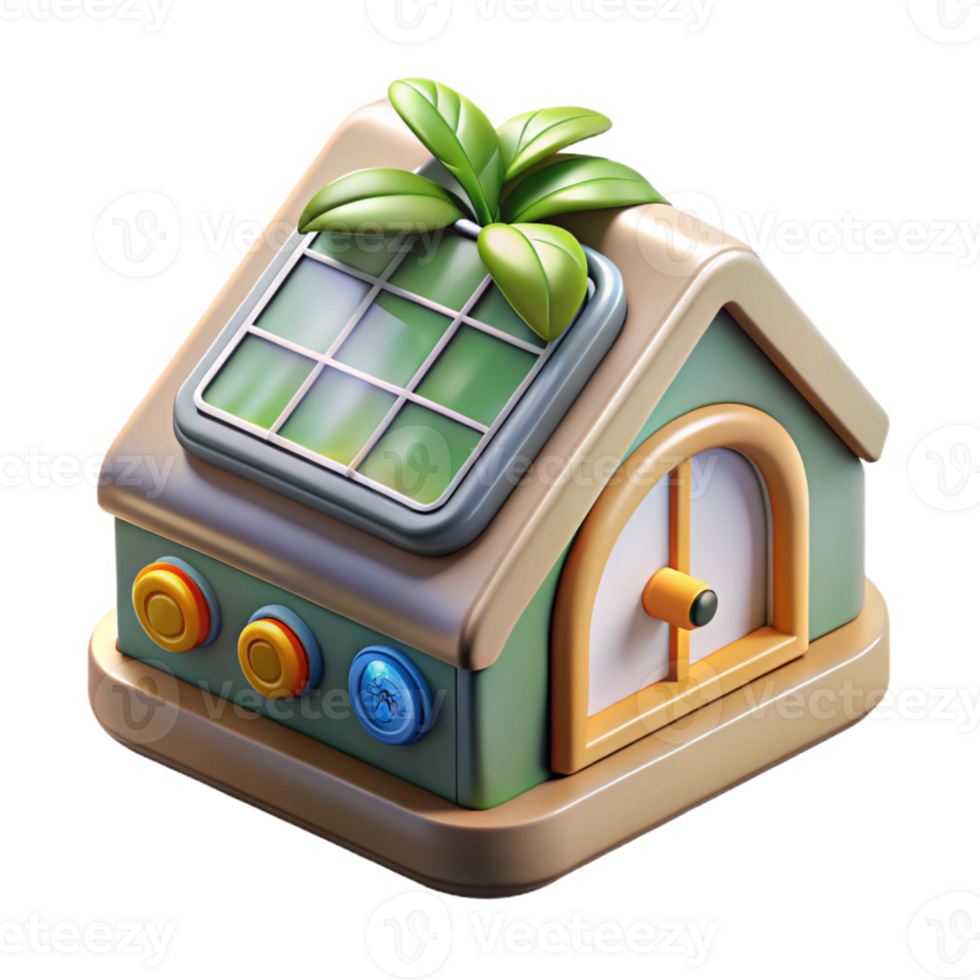 wonderful modern Smart Greenhouse Climate Control Panel Isolated authentic png