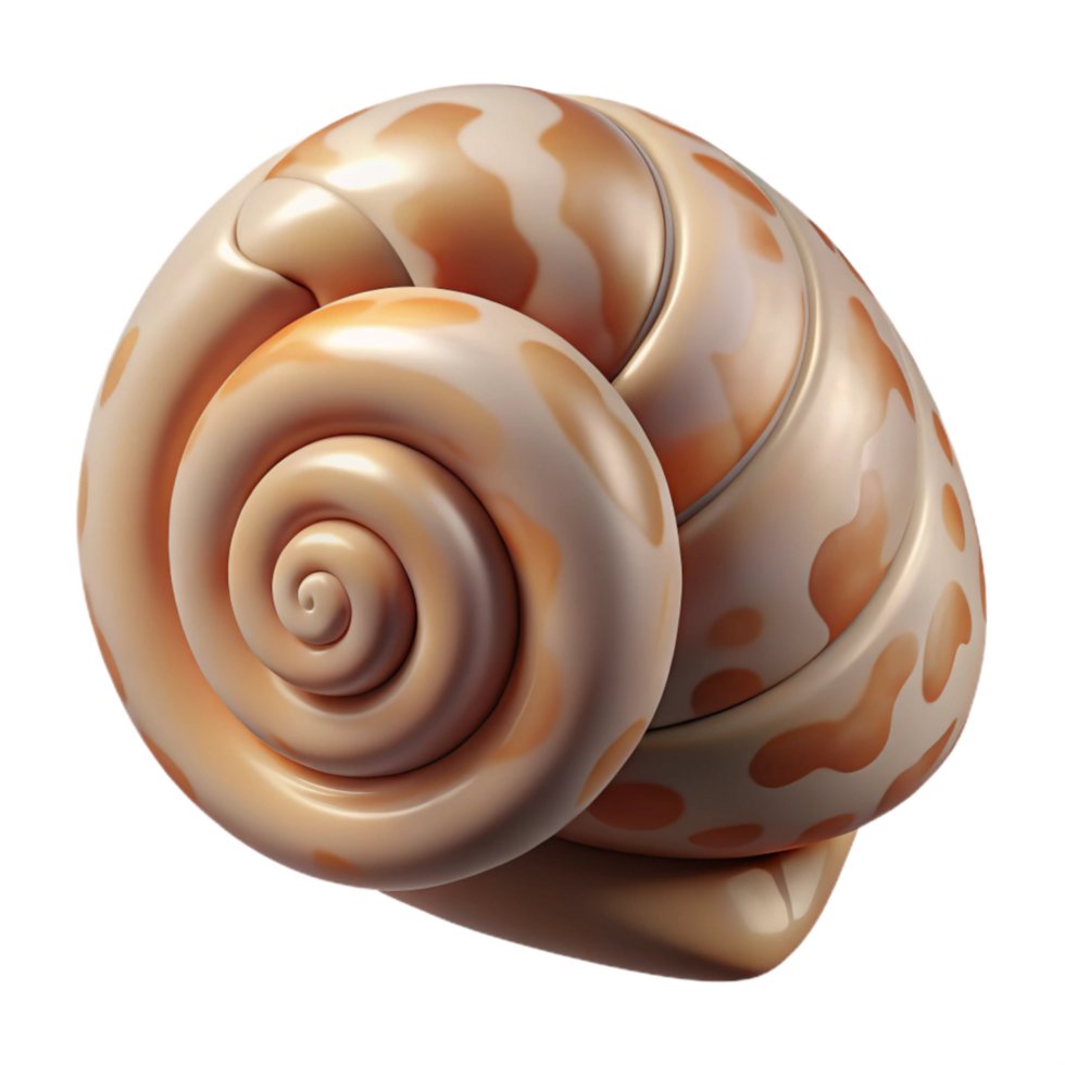 magnificent rustic Snail Shell Pattern Transparent Background png