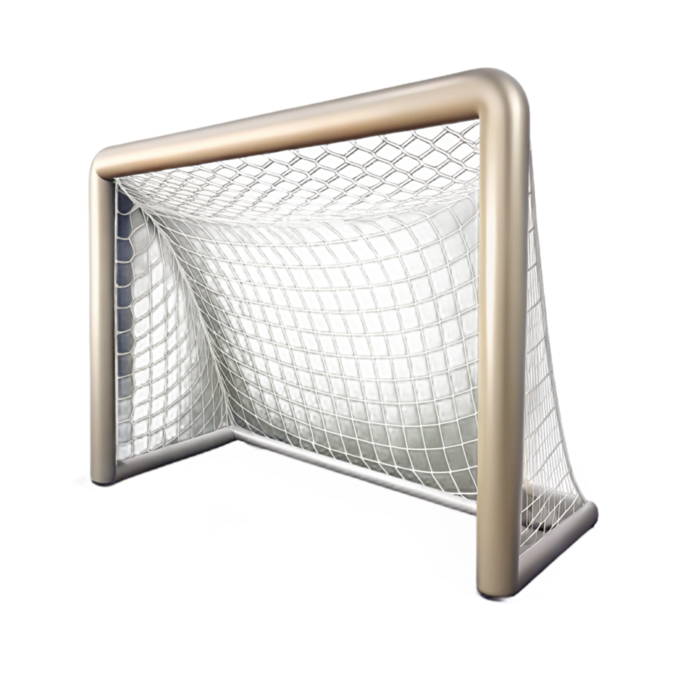 elegant creative Soccer Goal Net Close Up Transparent Background original png