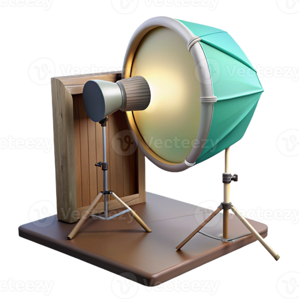 beautiful artistic Softbox Lighting Setup for Product Photography Cutout high quality png
