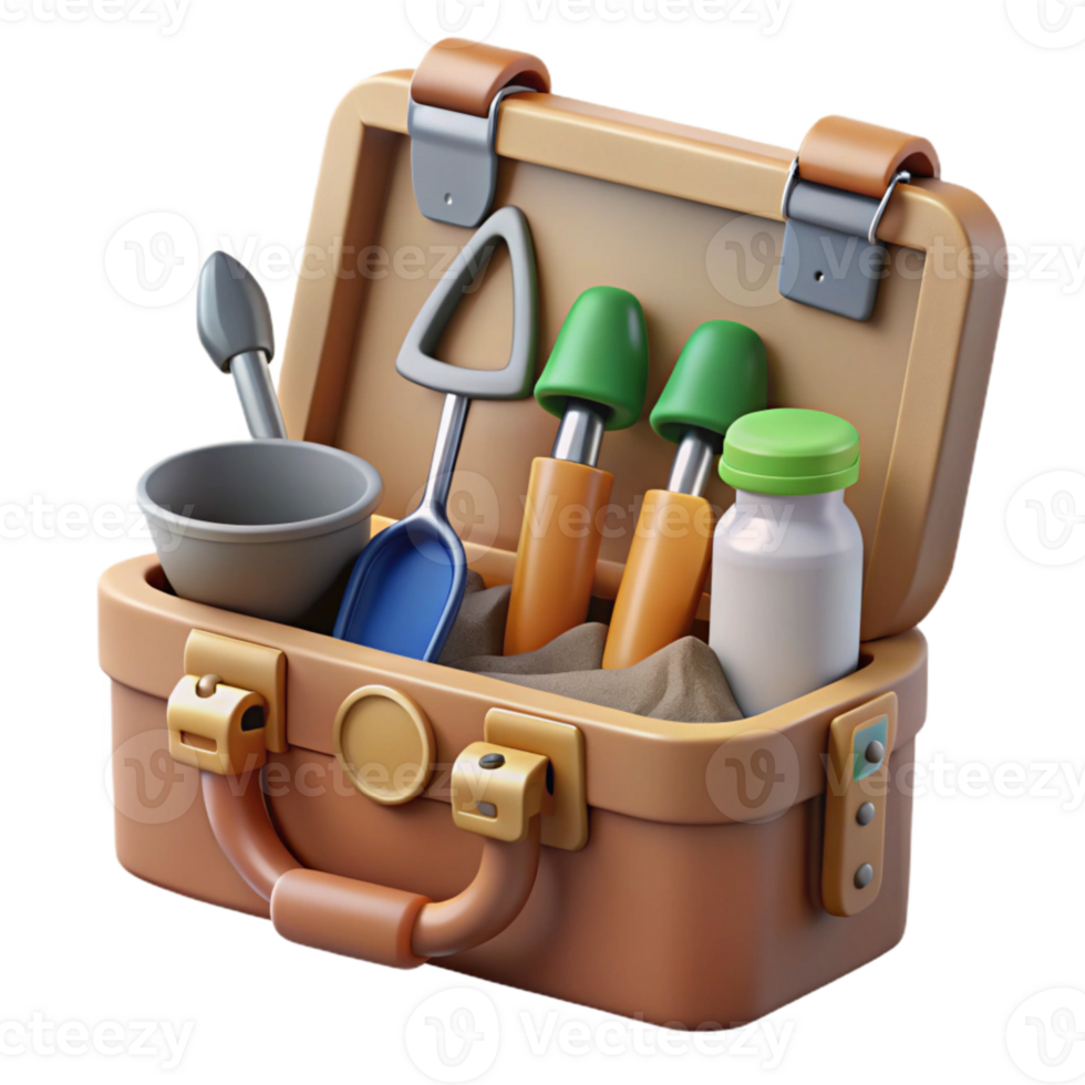 serene classic Soil Analysis Kit with Tools Isolated original png