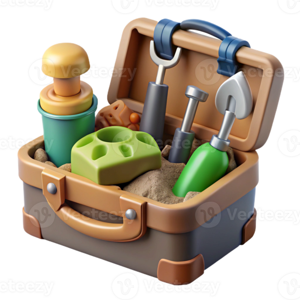 stunning modern Soil Analysis Kit with Tools Isolated high resolution png