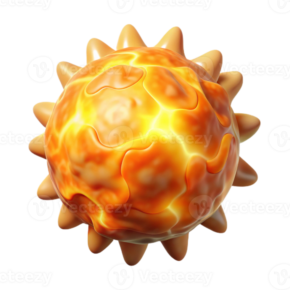 wonderful modern Solar Flare Eruption Isolated with Bright Light premium png
