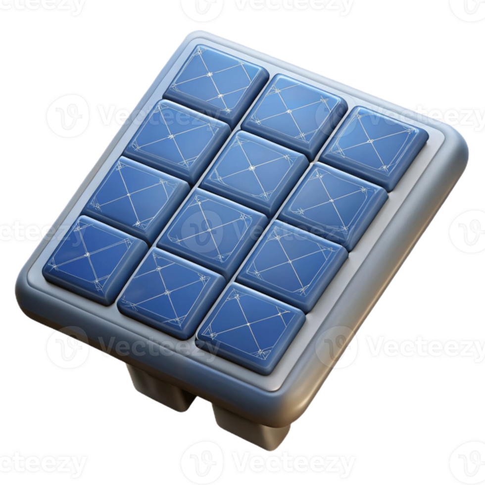 wonderful traditional Solar Panel Array Top View Transparent Element detailed png