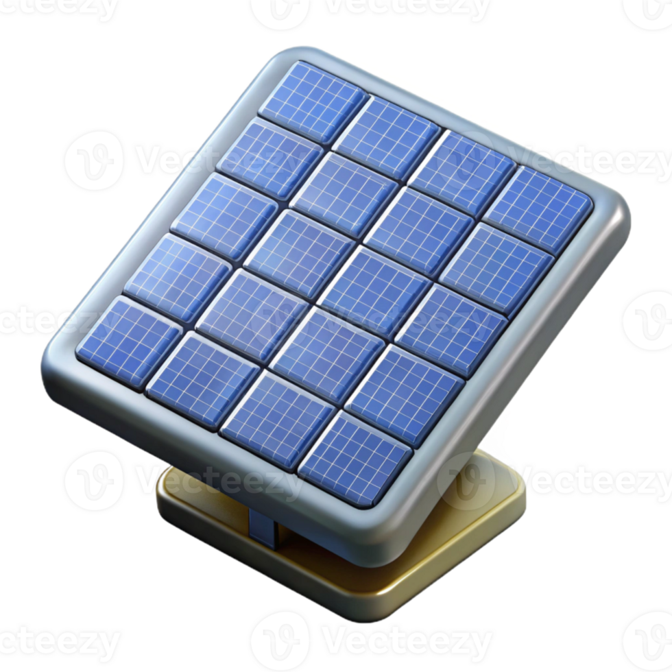 elegant creative Solar Panel Array Top View Transparent Element exclusive png