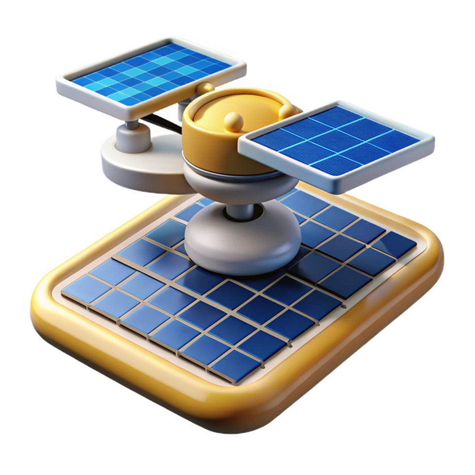 wonderful vintage Solar Panel Farm Drone Survey Cutout high quality png