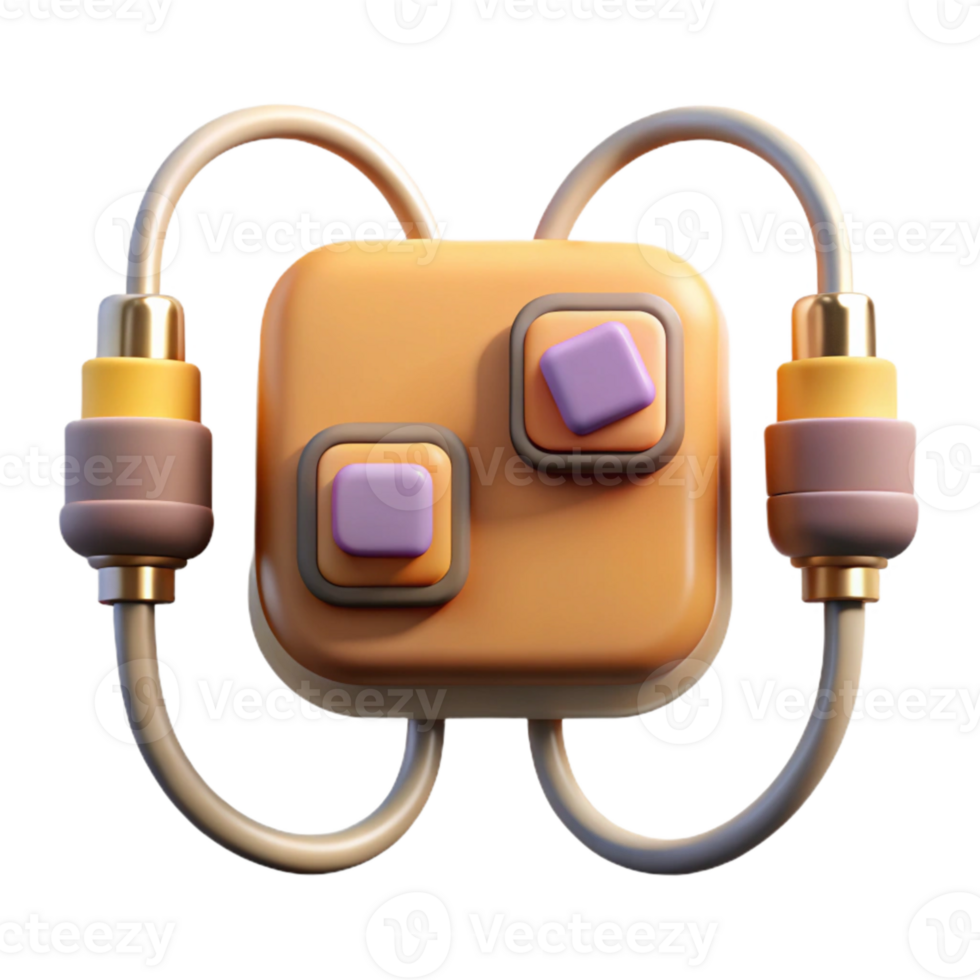 wonderful classic Soundboard Patch Cables Connected Isolated Element high resolution png