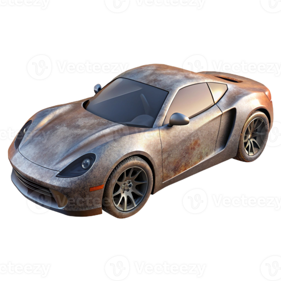 serene minimalist Sports Car Side View Cutout exclusive png