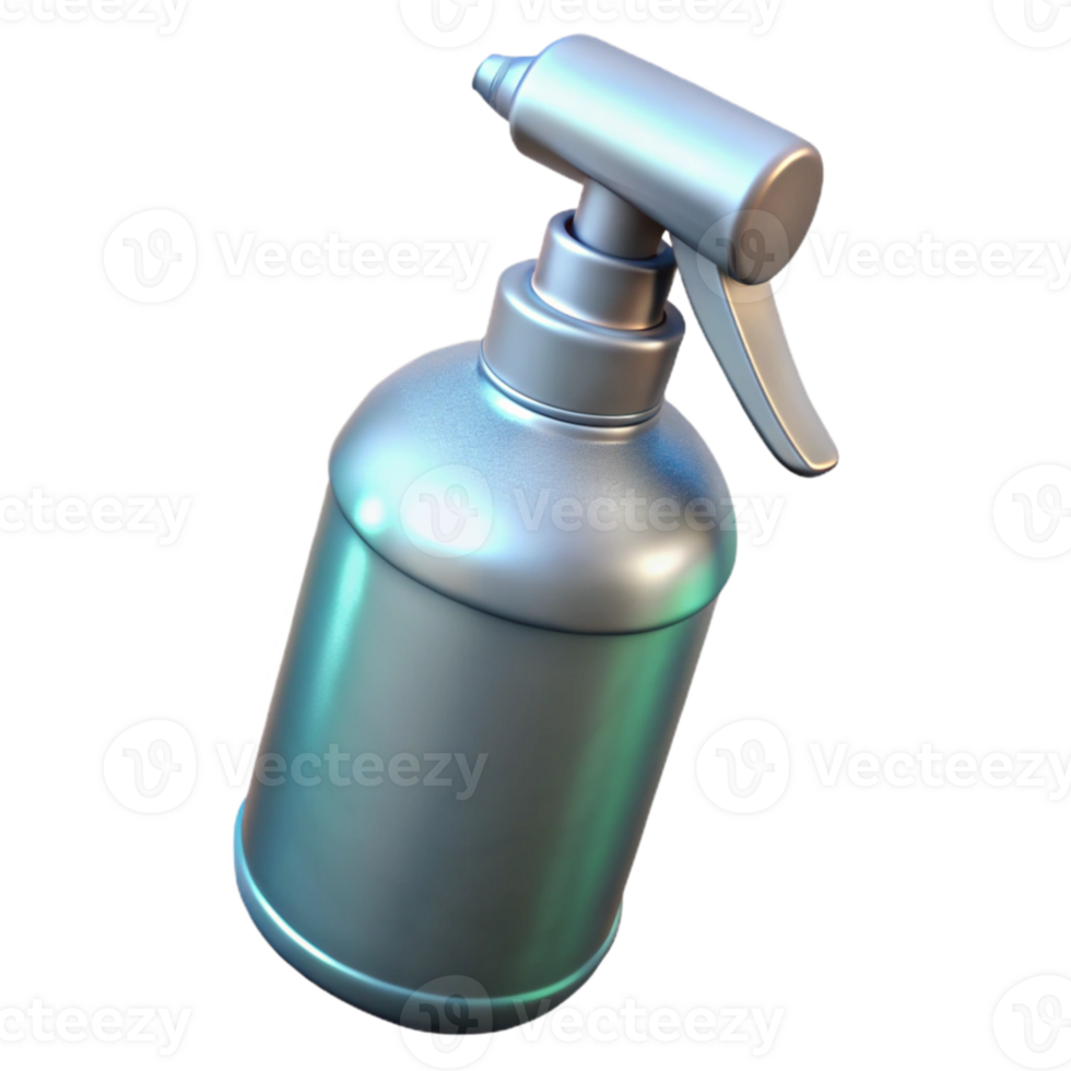 impressive artistic Spray Bottle Clear Empty Cutout Element detailed png
