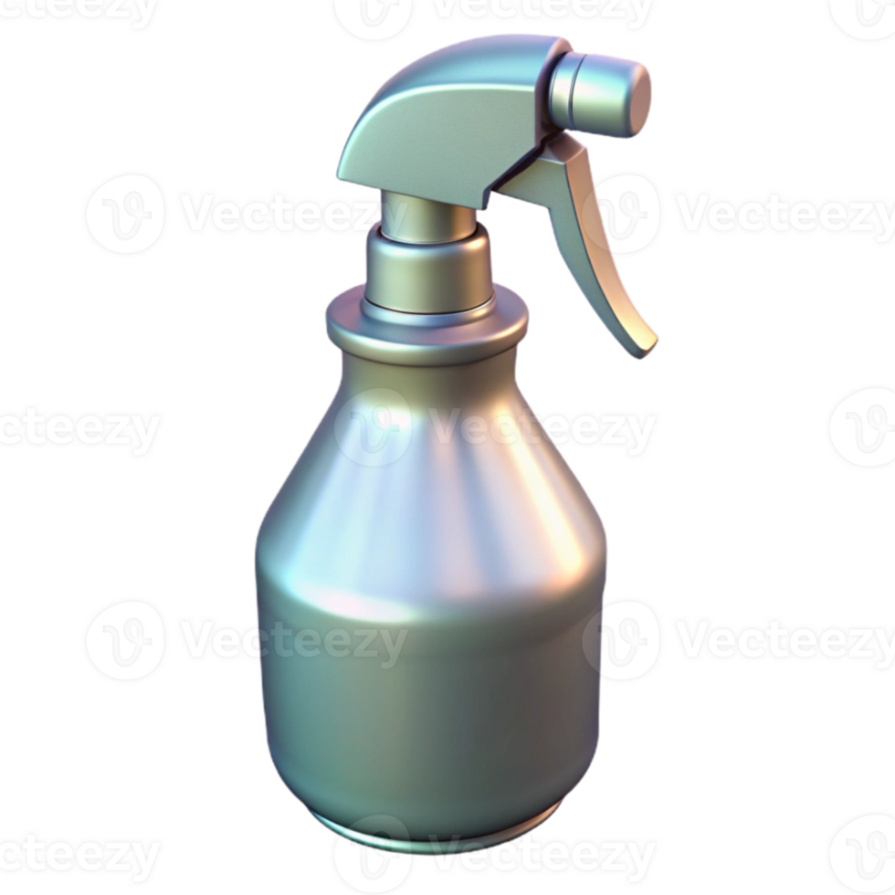 dramatic modern Spray Bottle Clear Empty Cutout Element high quality png