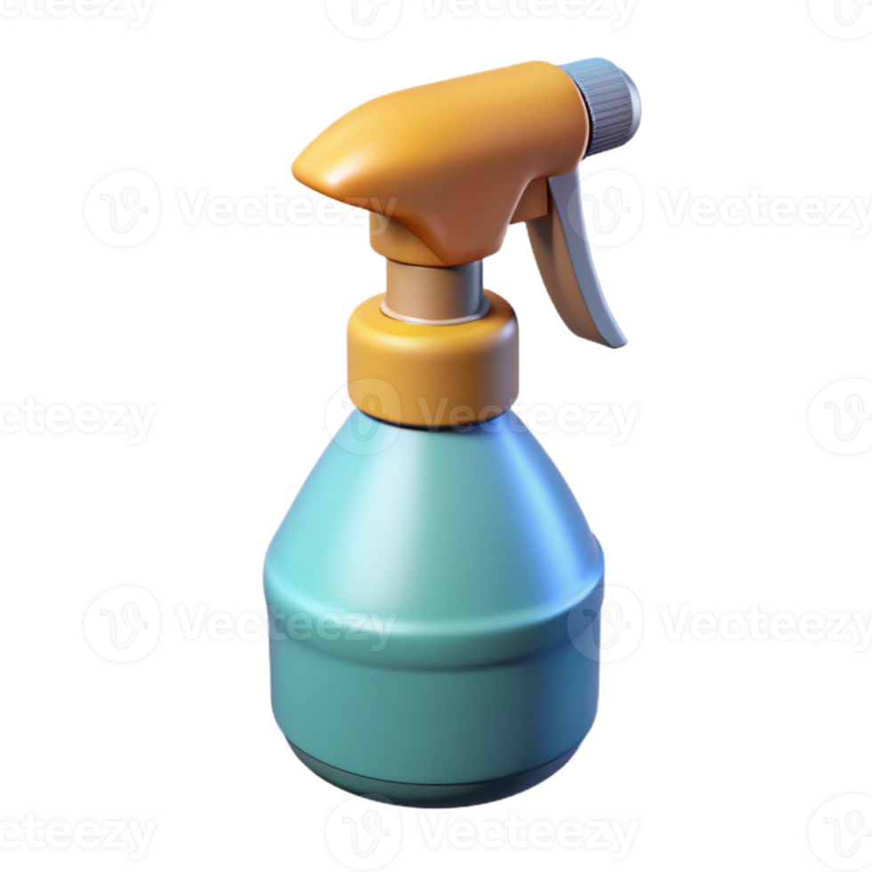impressive rustic Spray Bottle with Trigger Isolated Transparent Background high resolution png