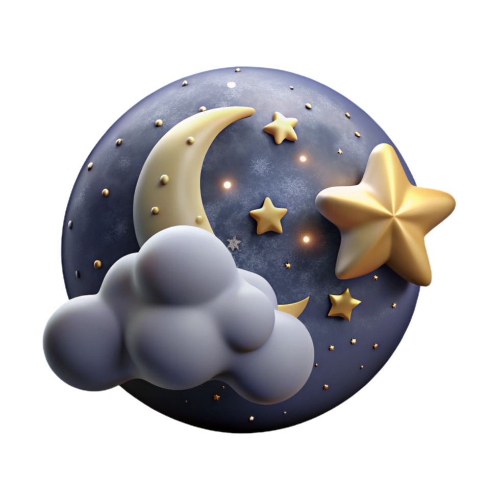 extraordinary artistic Starry Night Sky Twinkling Stars Celestial Scene Cutout original png