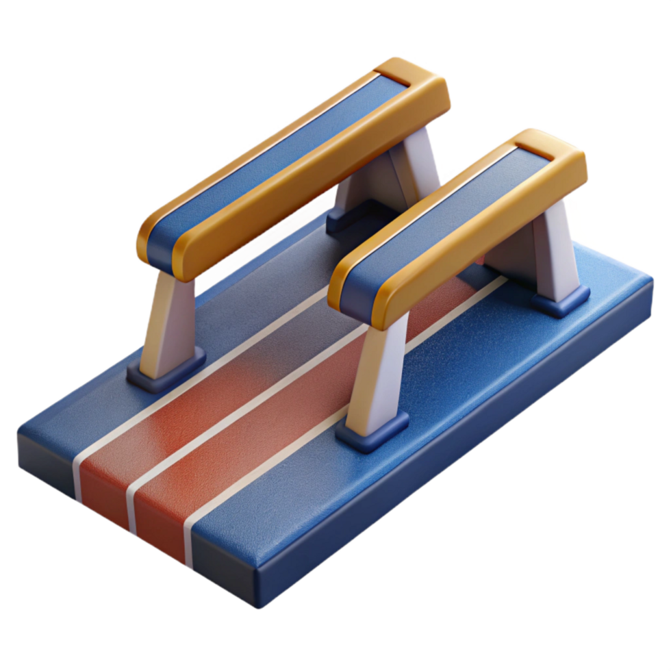dramatic traditional Starting Blocks Track and Field Isolated Cutout premium png