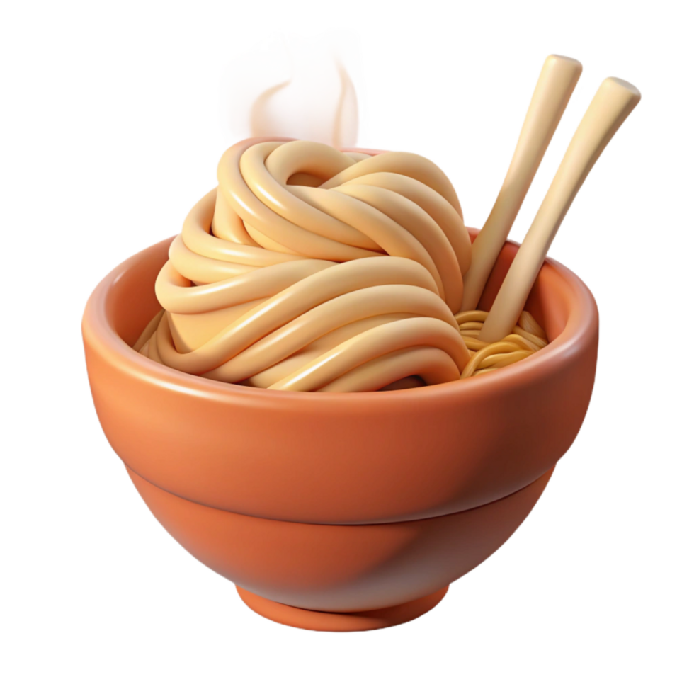 dramatic contemporary Steaming Hot Noodles Close Up Cutout Element original png