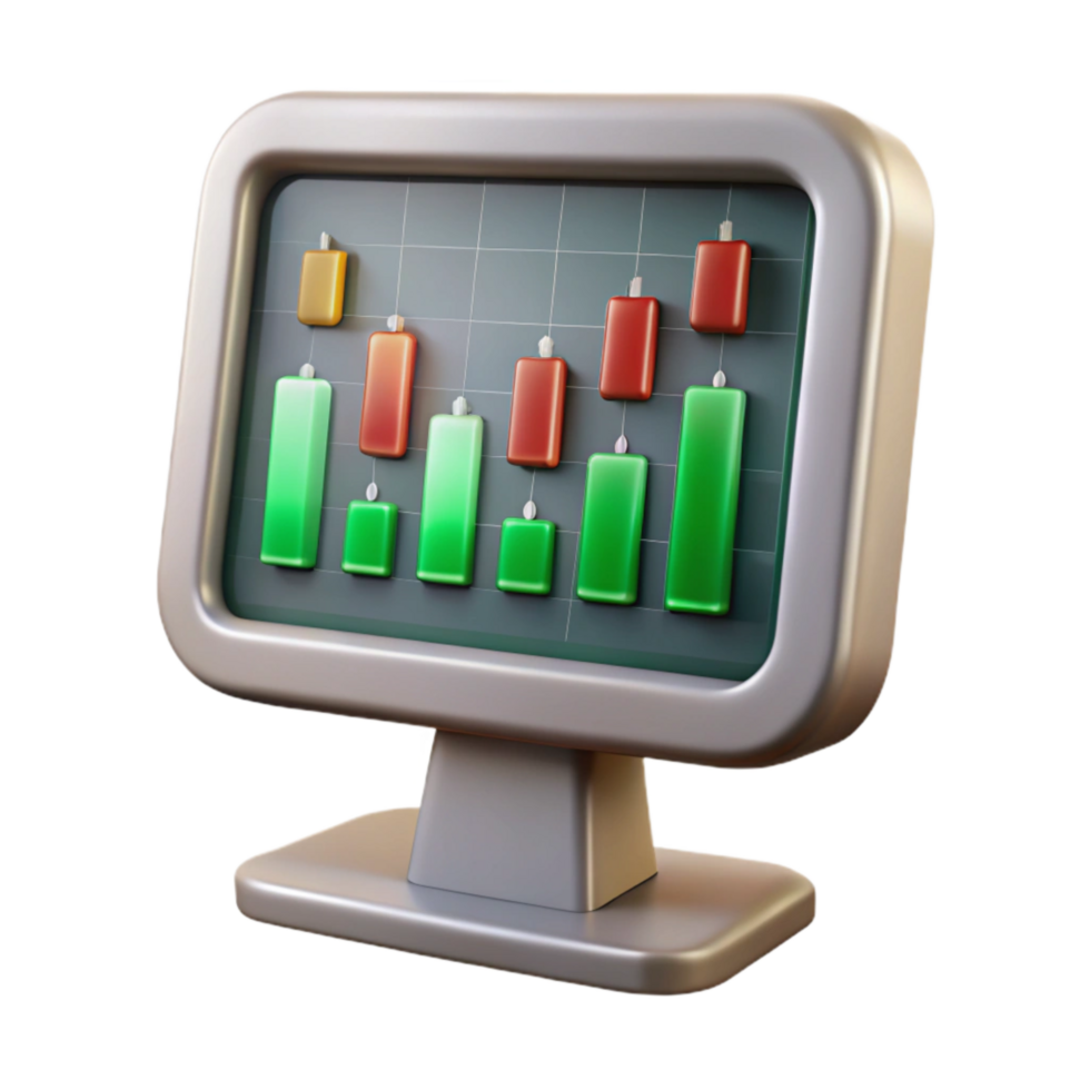 impressive abstract Stock Ticker Display with Moving Numbers Transparent Background png