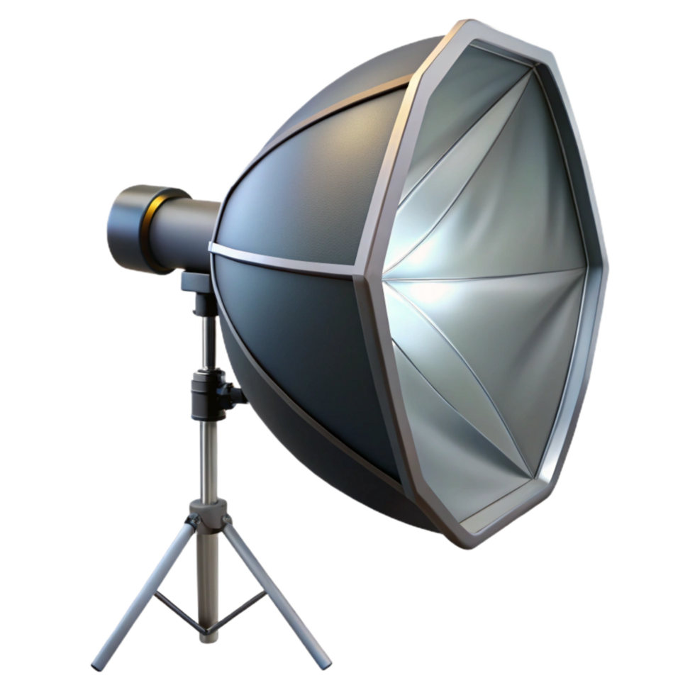 dramatic abstract Studio Lighting Equipment Softbox Transparent Background high quality png